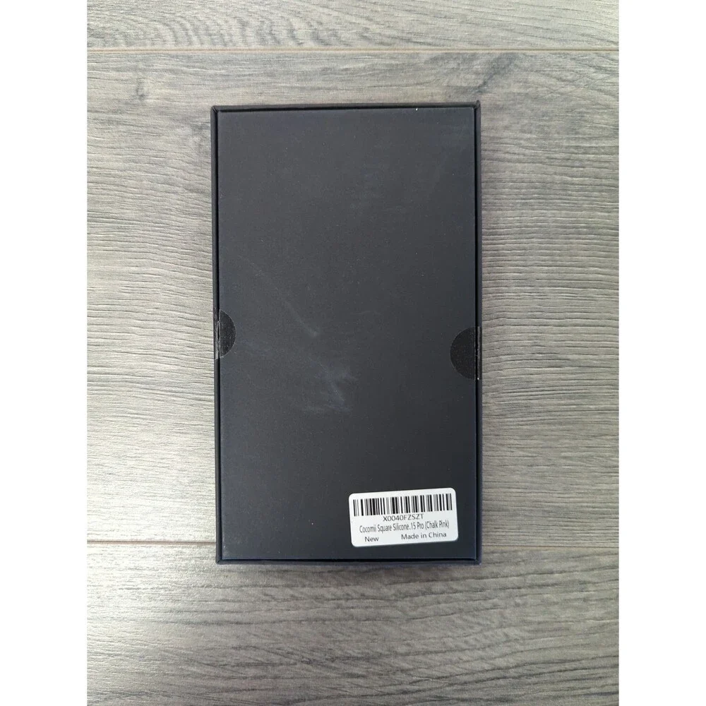 Cocomii Square Silicone Case iPhone 15 Pro